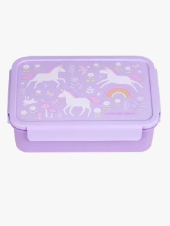 Spisetid|ALittleLovelyCompany A Little Lovely Company Bento Madkasse, Enhjørning Lilla