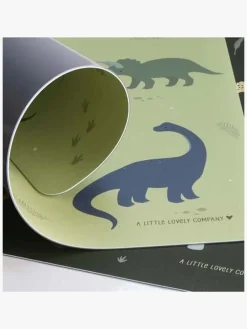 ALittleLovelyCompany Spisetid-A Little Lovely Company Dækkeserviet, Dinosaurs