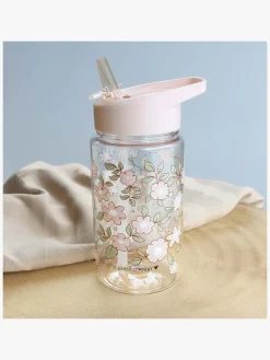 Spisetid|ALittleLovelyCompany A Little Lovely Company Drikkedunk, Blomsterrosa Grøn/Lyserød