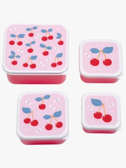 ALittleLovelyCompany Spisetid-A Little Lovely Company Madkasse-sæt, Kirsebær