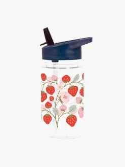 ALittleLovelyCompany Spisetid-A Little Lovely Company Madkasse & Flaske, Strawberries