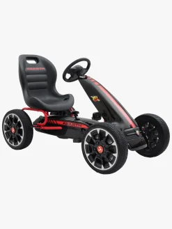 Pedal- & Gåbiler|Abarth Pedalbil Gokart, Sort