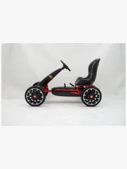 Pedal- & Gåbiler|Abarth Pedalbil Gokart, Sort