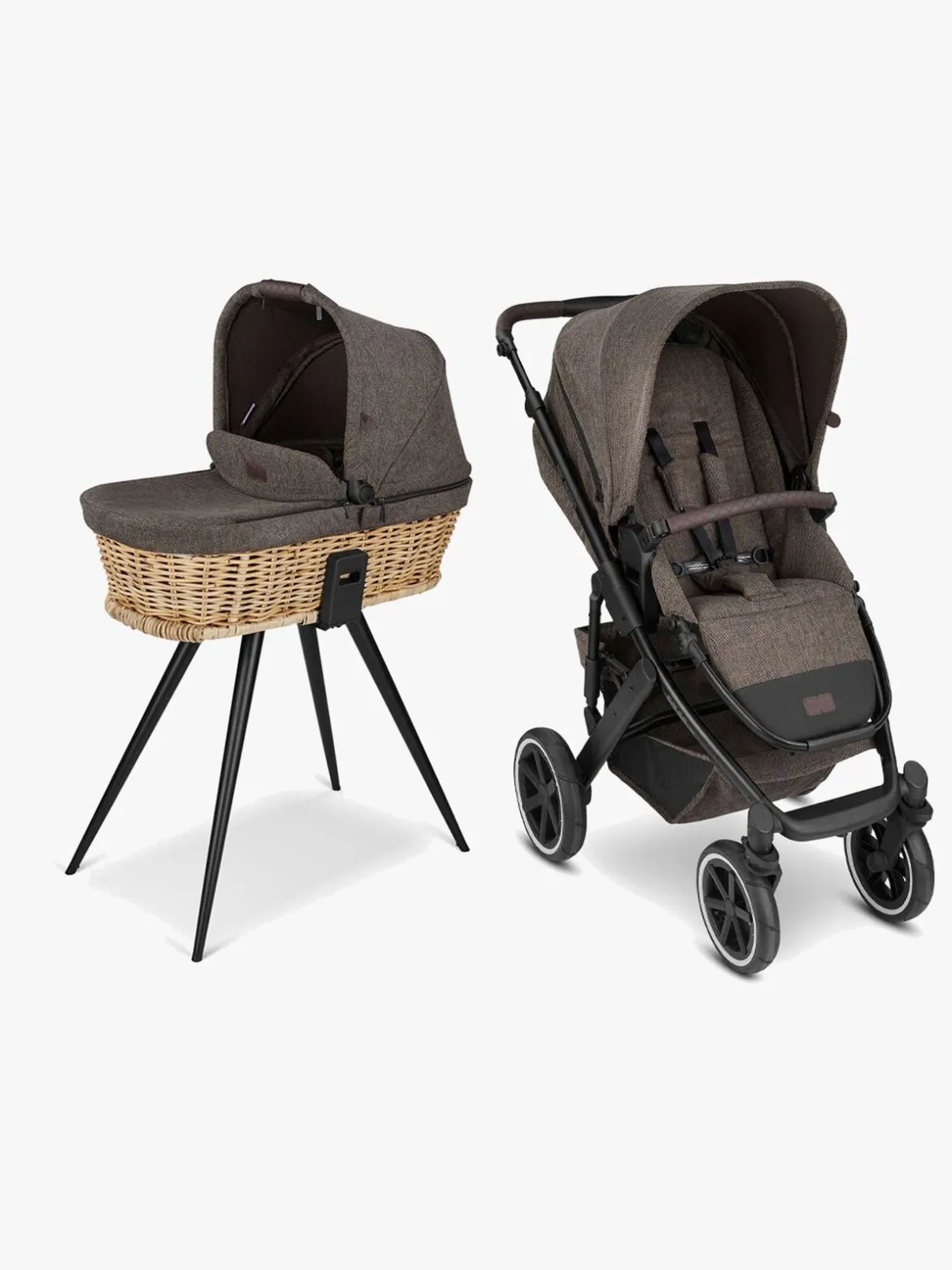 Duo- & Kombivogne|ABCDesign ABC Design Salsa 4 Air Home Set Duovogn, Braid