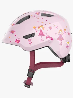 Cykler|ABUS Smiley Hjelm, Rose Princess Lyserød