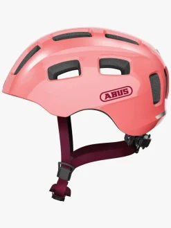 Cykler|ABUS Youn Hjelm, Living Coral Lyserød