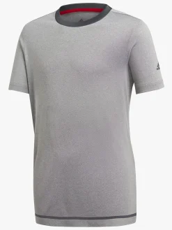 Adidas Ketsjersport-Boys Barricade T-shirt, Grey