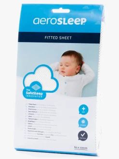 Sengetøj|AeroSleep SafeSleep Stræklagen 40x90, Hvid