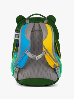 Tasker|Affenzahn Large Friend Rygsæk 8L, Creative Bear Grøn/Blå/Gul