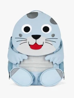 Børn Affenzahn Tasker-Large Friend Rygsæk 8L, Seal