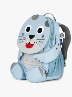 Børn Affenzahn Tasker-Large Friend Rygsæk 8L, Seal