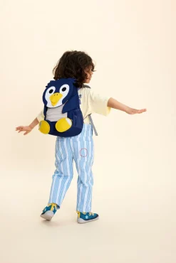 Tasker|Affenzahn Large Friend Rygsæk 8L, Penguin Blå/Hvid
