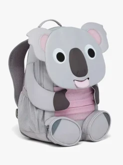 Tasker|Affenzahn Large Friend Rygsæk 8L, Koala Grå/Lyserød
