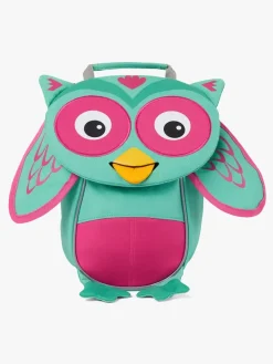 Tasker|Affenzahn Small Friend Rygsæk 4L, Owl Grøn/Lyserød