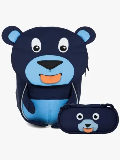 Børn Affenzahn Tasker-Small Friend Rygsæk 4L & Penalhus, Bear