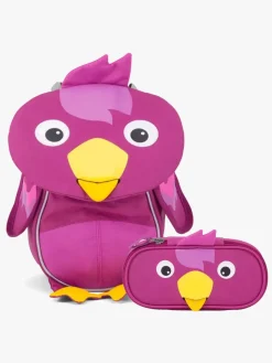 Tasker|Affenzahn Small Friend Rygsæk 4L & Penalhus, Bird