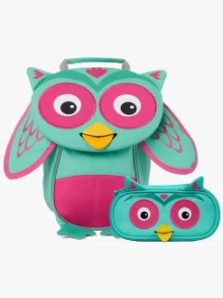 Tasker|Affenzahn Small Friend Rygsæk 4L & Penalhus, Owl