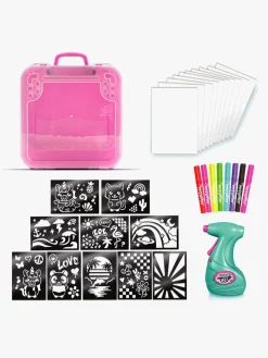 Kreativt Legetøj|AirbrushPlush Airbrush Plush Art Kreasæt