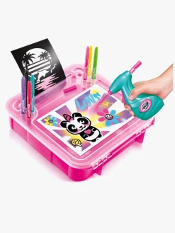 Kreativt Legetøj|AirbrushPlush Airbrush Plush Art Kreasæt