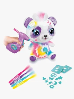 AirbrushPlush Kreativt Legetøj-Airbrush Plush Bamse Panda 20 cm