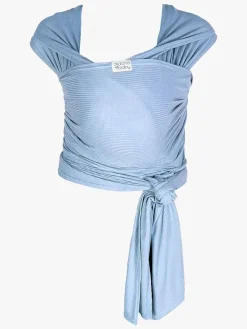 AldoriaBaby Bæreseler, Strækvikler & Bærestole-Aldoria Bambus Soft Strækvikle, Dust Blue