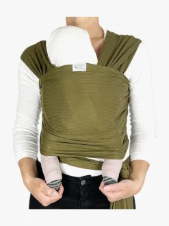 Bæreseler, Strækvikler & Bærestole|AldoriaBaby Aldoria Bambus Soft Strækvikle, Dark Olive Grøn