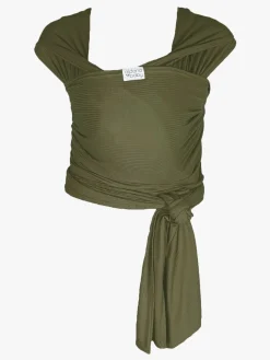 Bæreseler, Strækvikler & Bærestole|AldoriaBaby Aldoria Bambus Soft Strækvikle, Dark Olive Grøn