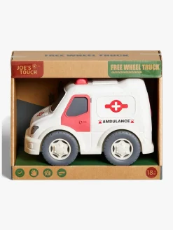 Legetøjsbiler & -Fartøjer|AlexGarage1 Alex's Garage Ambulance Bioplast Rød/Hvid