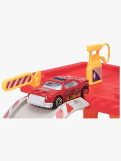 Legetøjsbiler & -Fartøjer|AlexGarage1 Alex's Garage Brandstation Med 1 Bil Rød
