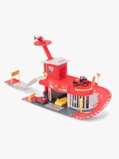 Legetøjsbiler & -Fartøjer|AlexGarage1 Alex's Garage Brandstation Med 3 Tilbehør Rød