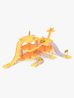 Legetøjsbiler & -Fartøjer|AlexGarage1 Alex's Garage Byggeplads Med 3 Tilbehør Gul