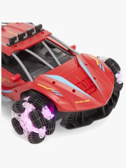 Fjernstyret|AlexGarage1 Alex's Garage Fjernstyret Højhastighedsbil, Rød