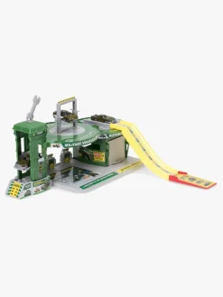 Legetøjsbiler & -Fartøjer|AlexGarage1 Alex's Garage Militær Parkeringsgarage Grøn