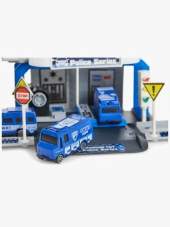 Legetøjsbiler & -Fartøjer|AlexGarage1 Alex's Garage Parkeringshussæt Politistation