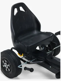 AlexGarage1 Pedal- & Gåbiler-Alex's Garage Pedalbil Go-kart, Hvid