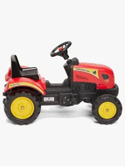 AlexGarage1 Pedal- & Gåbiler-Alex's Garage Pedaltraktor, Rød
