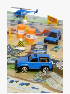 Legetøj Til Børn På 0-10 År|Legetøjsbiler & -Fartøjer|AlexGarage1 Alex's Garage Police Squad Lastbil med Transportmidler