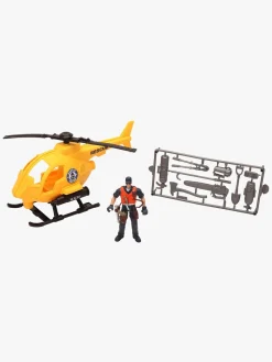 AlexGarage1 Legetøjsfigurer-Alex's Garage Rescue Squad Legesæt Redningshelikopter