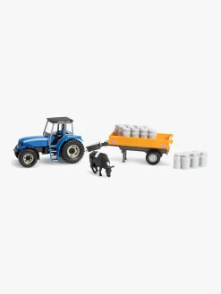 Legetøjsbiler & -Fartøjer|AlexGarage1 Alex's Garage Traktor Med Mælkevogn Flerfarvet