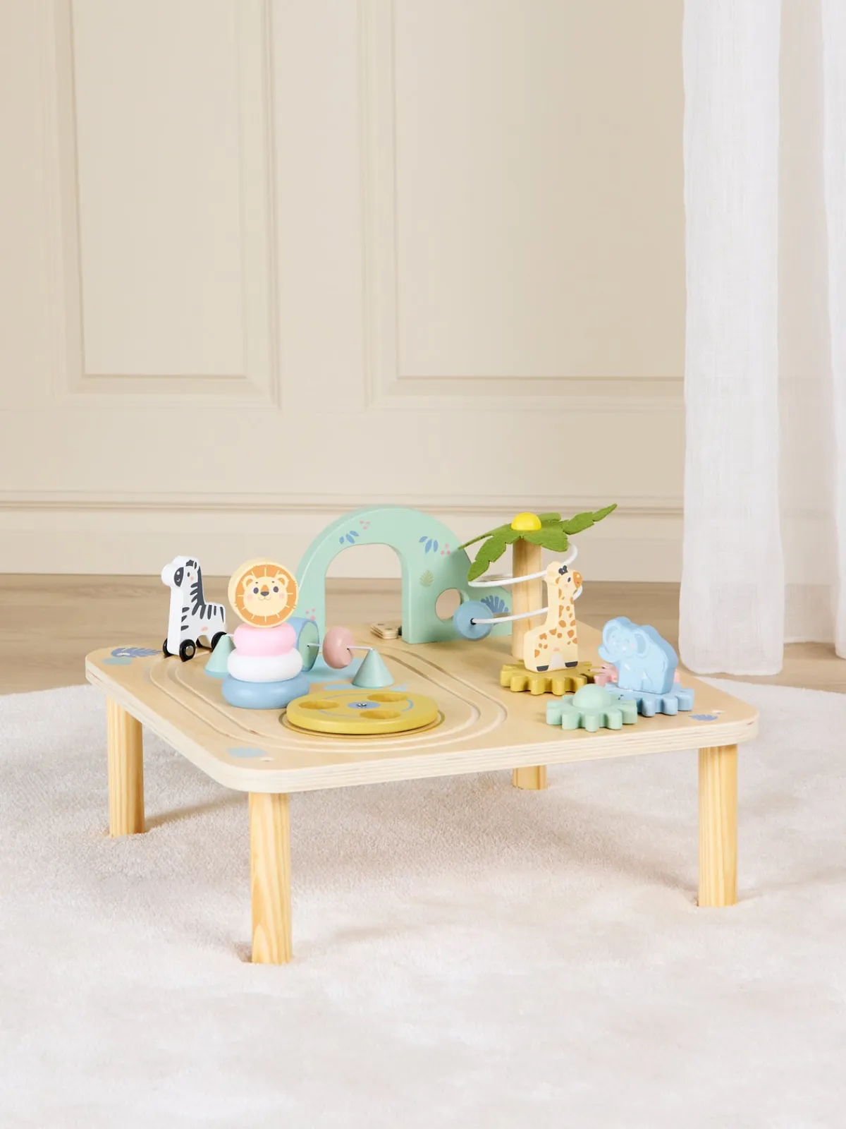 AliceFox Babylegetøj-Alice & Fox Aktivitetsbord Safari