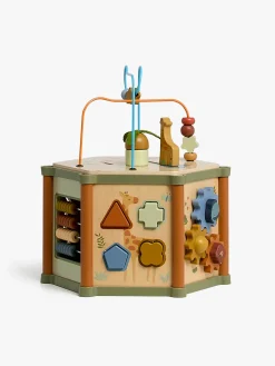 Babylegetøj|AliceFox Alice & Fox Aktivitetslegetøj Heksagon Safaridyr