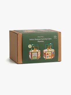 Babylegetøj|AliceFox Alice & Fox Aktivitetslegetøj Heksagon Safaridyr