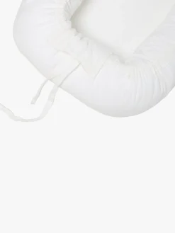 Børn AliceFox Børnesenge & Tilbehør-Alice & Fox ALBA Babynest med Håndtag, White Muslin