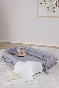 Børn AliceFox Børnesenge & Tilbehør-Alice & Fox ALEAH Babynest, Grå