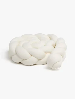 Sengetøj|AliceFox Alice & Fox ALEAH Flettet Sengerand 200cm, Creme Hvid