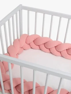 Børn AliceFox Sengetøj-Alice & Fox ALEAH Flettet Sengerand 200cm, Dusty Pink