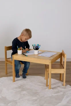 Børn AliceFox Børnemøbler-Alice & Fox BIANCA Bord & Stole, Natur