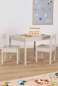 Børnemøbler|AliceFox Alice & Fox BIANCA Bord & Stole, Greige Grå