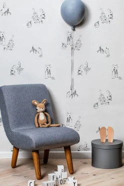 Lamper & Belysning|AliceFox Alice & Fox BIBI Væglampe Ballon, Grå Grå