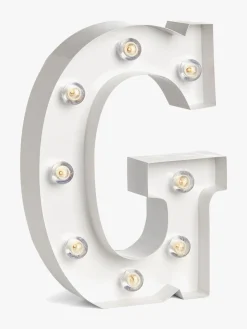 Børn AliceFox Lamper & Belysning-Alice & Fox Bogstavlampe G, Hvid